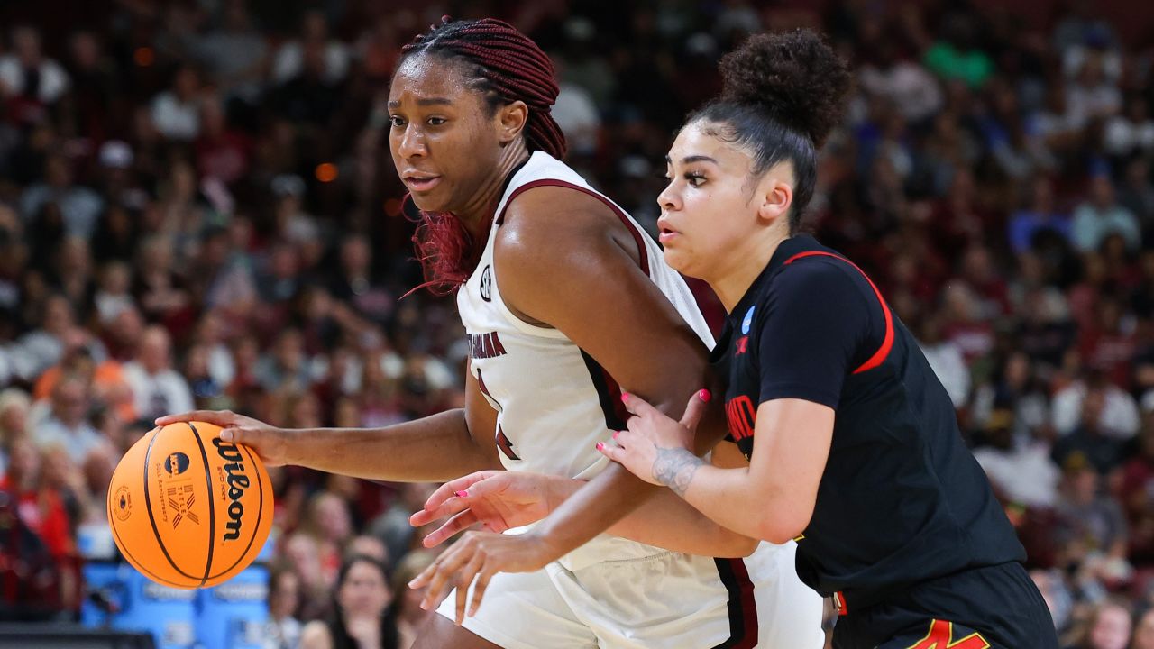 Aliyah Boston has starred for the Gamecocks throughout March Madness.