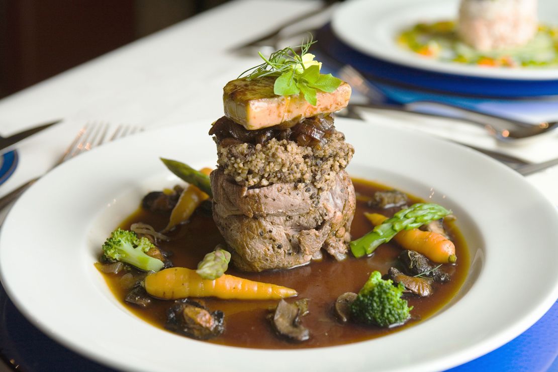 Haggis findet man oft auf der Speisekarte feiner Gerichte.