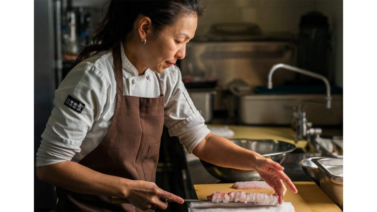 Niki Nakayama of n/naka in Los Angeles is a nominee for Outstanding Chef.