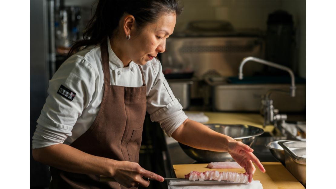 Niki Nakayama of n/naka in Los Angeles is a nominee for Outstanding Chef.