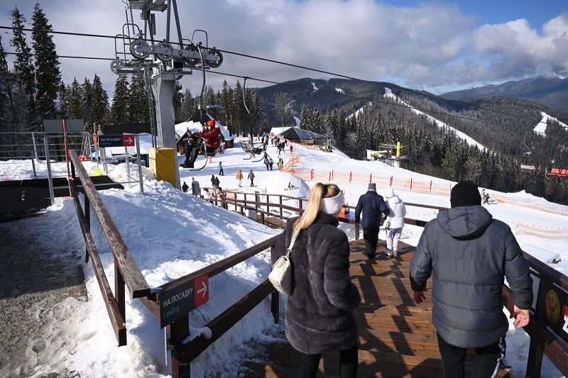 Full hotels, busy ski resorts: Why Ukraine's tourism sector is