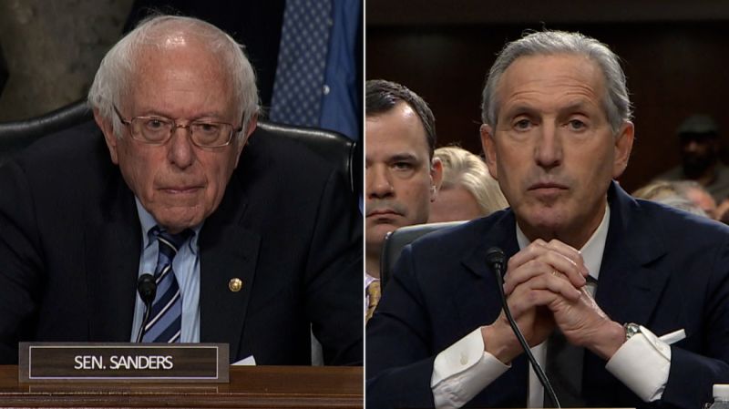 Watch tense exchange between Sanders and GOP senator during hearing | CNN Business