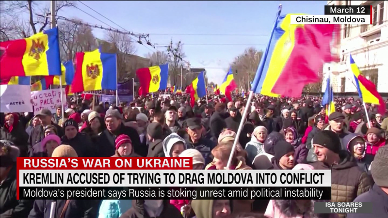 Kremlin accused of trying to drag Moldova into conflict | CNN
