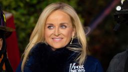 Fox News CEO, Suzanne Scott, attends the new All-American Christmas Tree lighting outside News Corporation at Fox Square on December 9, 2021 in New York City. 