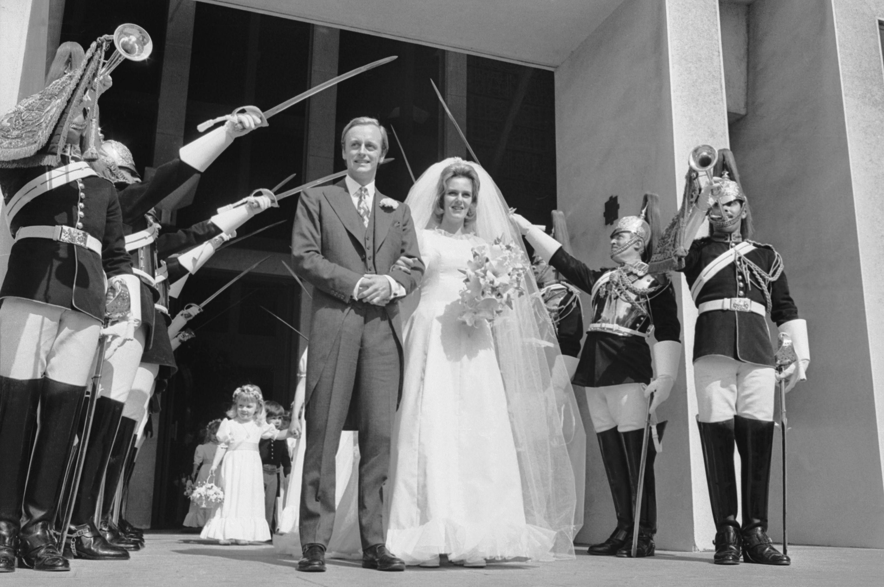 Camilla married cavalry officer Andrew Parker Bowles in 1973