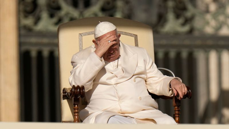 Pope Francis to be hospitalized for several days with respiratory infection, Vatican says | CNN