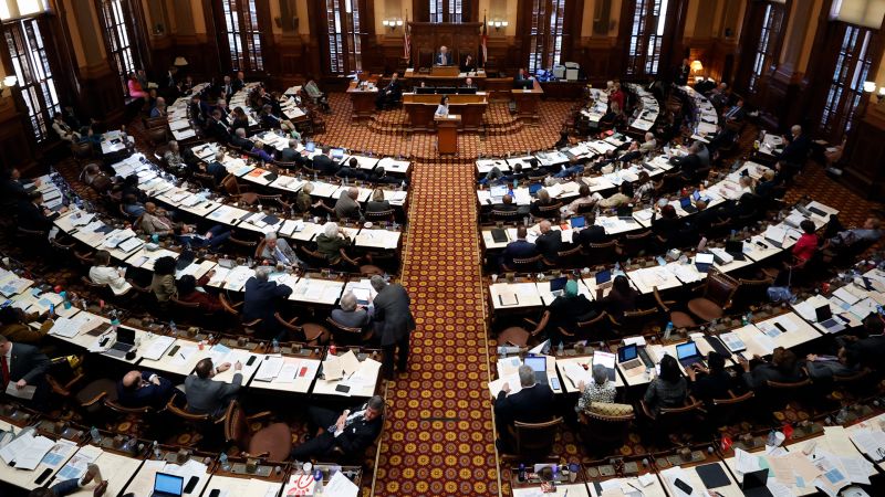 NextImg:Georgia legislature passes bill criminalizing private funds to election offices | CNN Politics