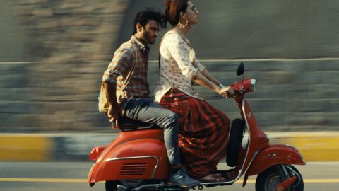 AliJunejo(left)andAlinaKhan(right)inSaimSadiq'sJOYLAND.