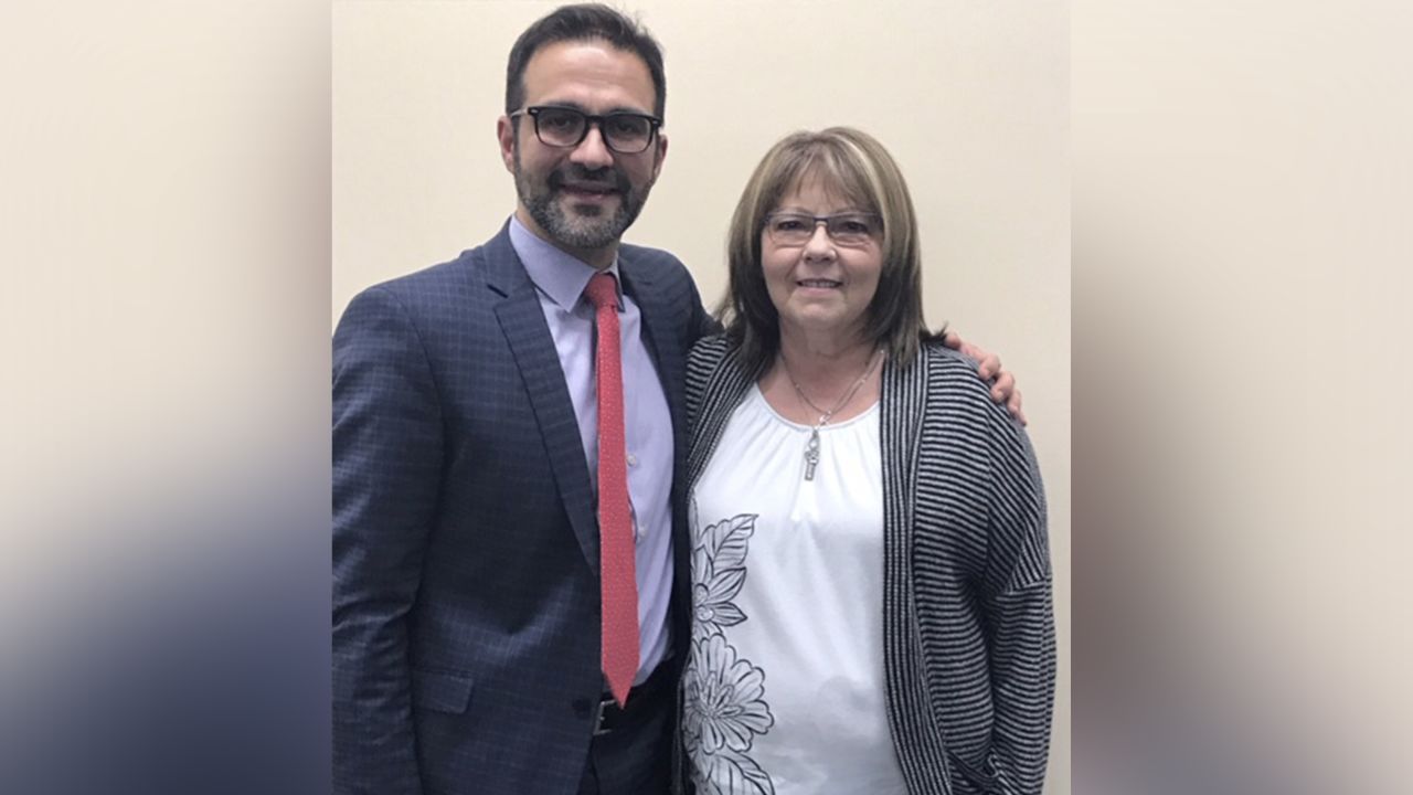 Cindy Elford calls her doctor Dr. Mehdi Shishehbor a 'miracle' for being able to save her leg using a new technology called LimFlow