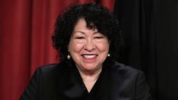 WASHINGTON, DC - OCTOBER 07: United States Supreme Court Associate Justice Sonia Sotomayor poses for an official portrait at the East Conference Room of the Supreme Court building on October 7, 2022 in Washington, DC. The Supreme Court has begun a new term after Associate Justice Ketanji Brown Jackson was officially added to the bench in September. (Photo by Alex Wong/Getty Images)