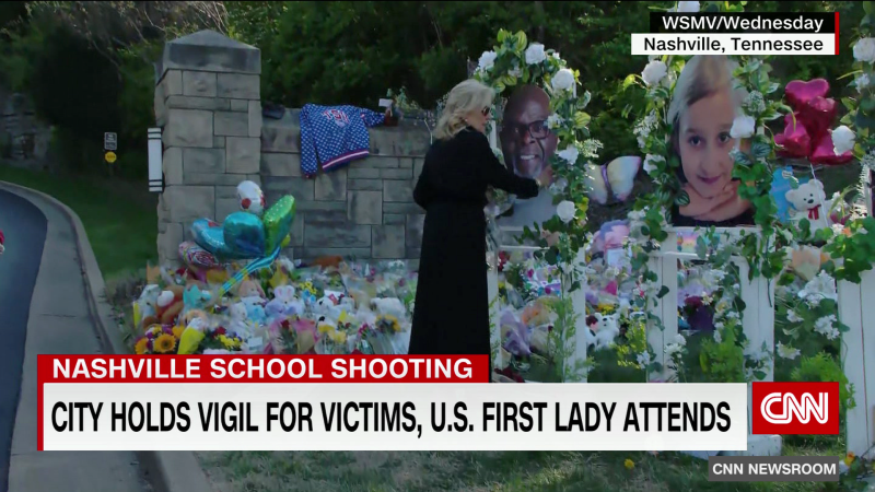 Somber vigil in Nashville honors six killed in school shooting | CNN