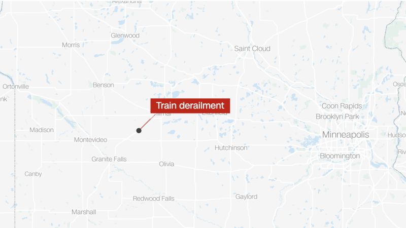NextImg:Evacuations underway after a train derails in Minnesota | CNN