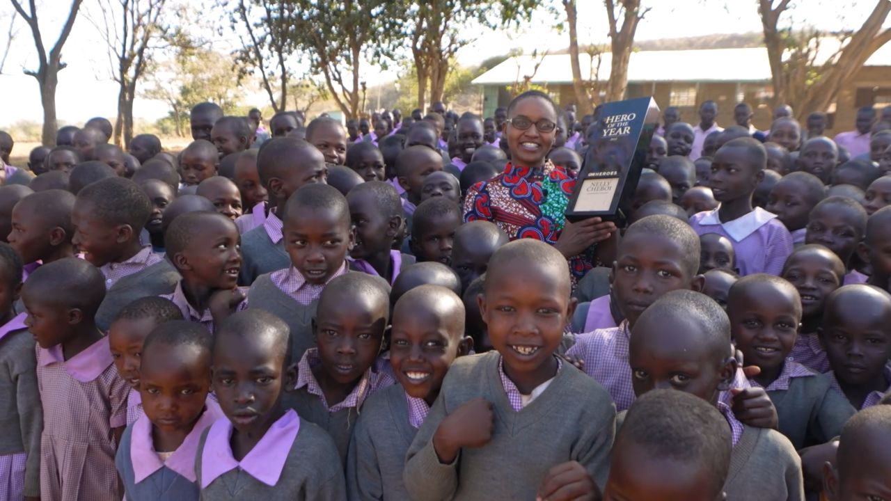 CNN Hero of the Year Nelly Cheboi returned to Kenya with plans to lift more students out of poverty