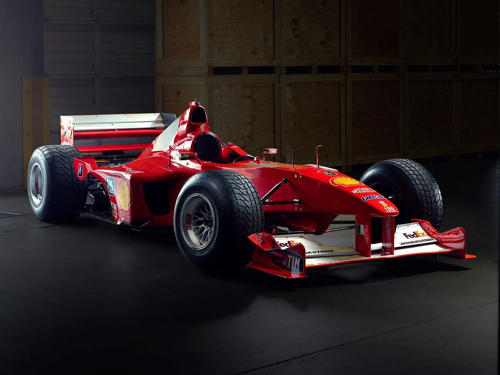 Michael Schumacher: Rare Ferrari racing car from 2000 season