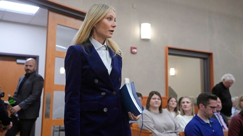 Caso de colisión de esquí de Gwyneth Paltrow va a juicio