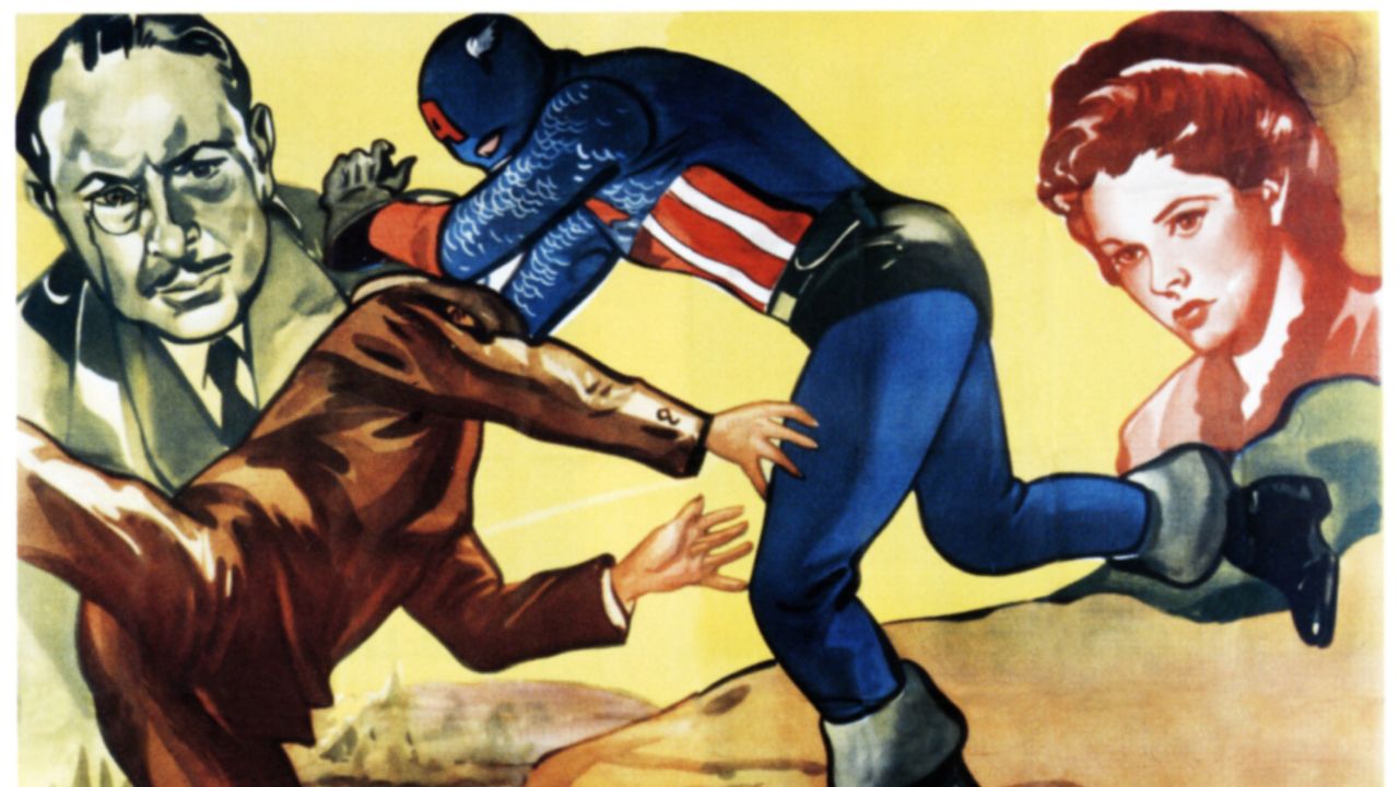 Captain America poster, 1944. 