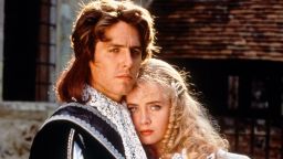 Hugh Grant and Lysette Anthony in "The Lady and the Highwayman."