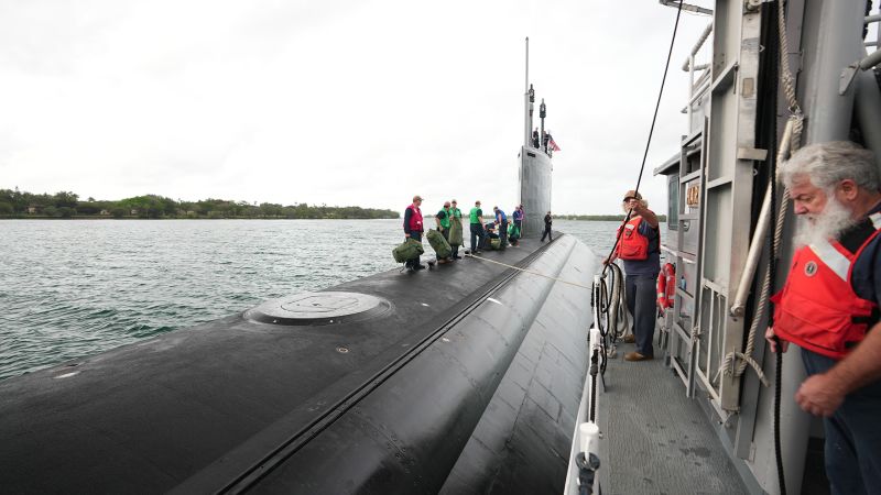 In the dark depths of the Pacific, US submarines patrol with an eye fixed firmly on China | CNN