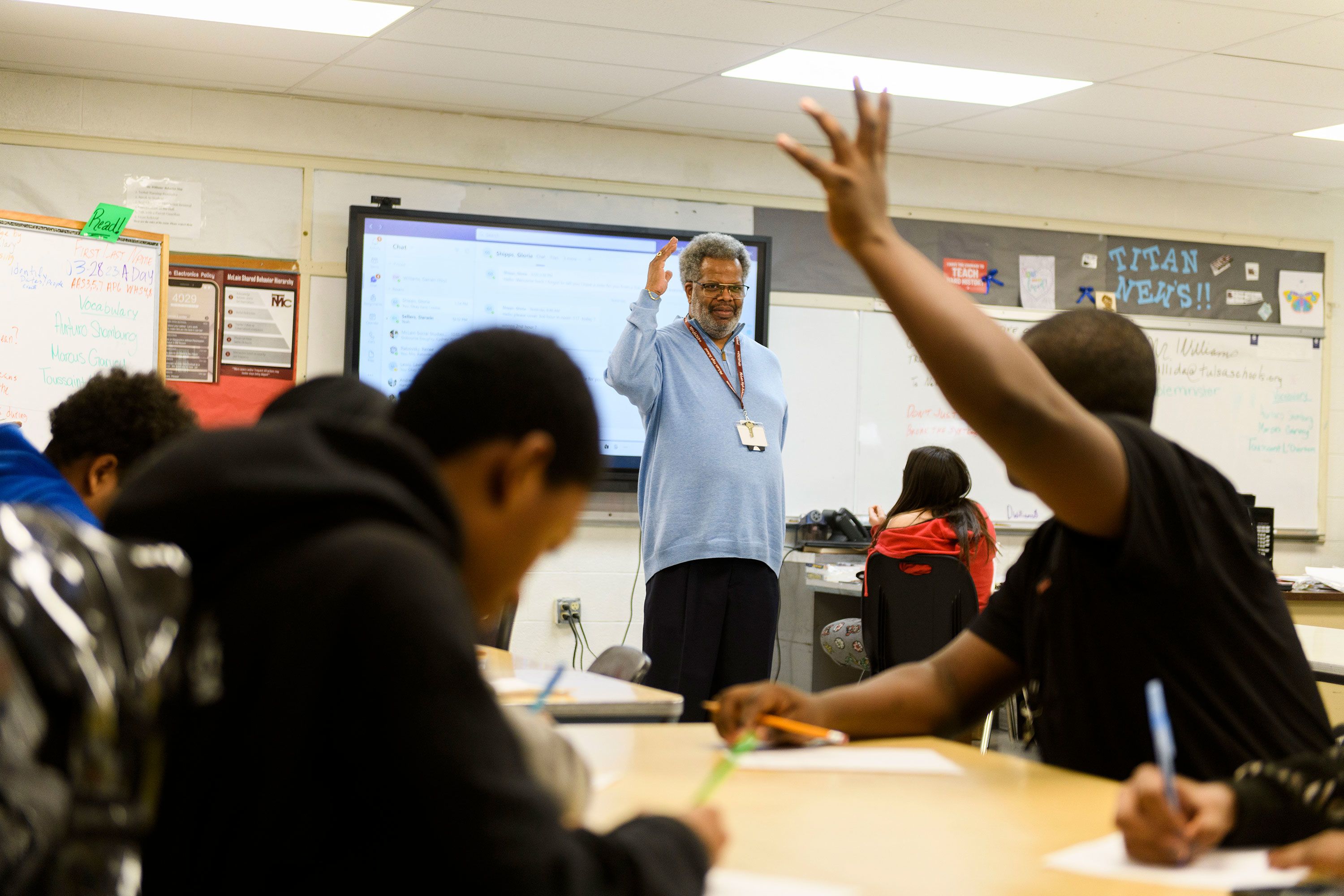 The Big Blue Machine, On the Move – African American High Schools