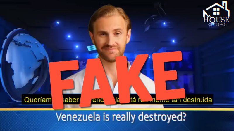 NextImg:These 'news anchors' are created by AI and they're spreading misinformation in Venezuela | CNN Business