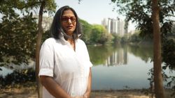 Architect Marina Tabassum in Dhaka, Bangladesh, March 2023. For Growing Bangladesh sponsored series. 