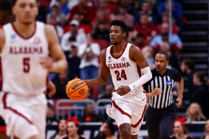 Alabama Men’s Basketball Star Brandon Miller Declares For NBA Draft ...