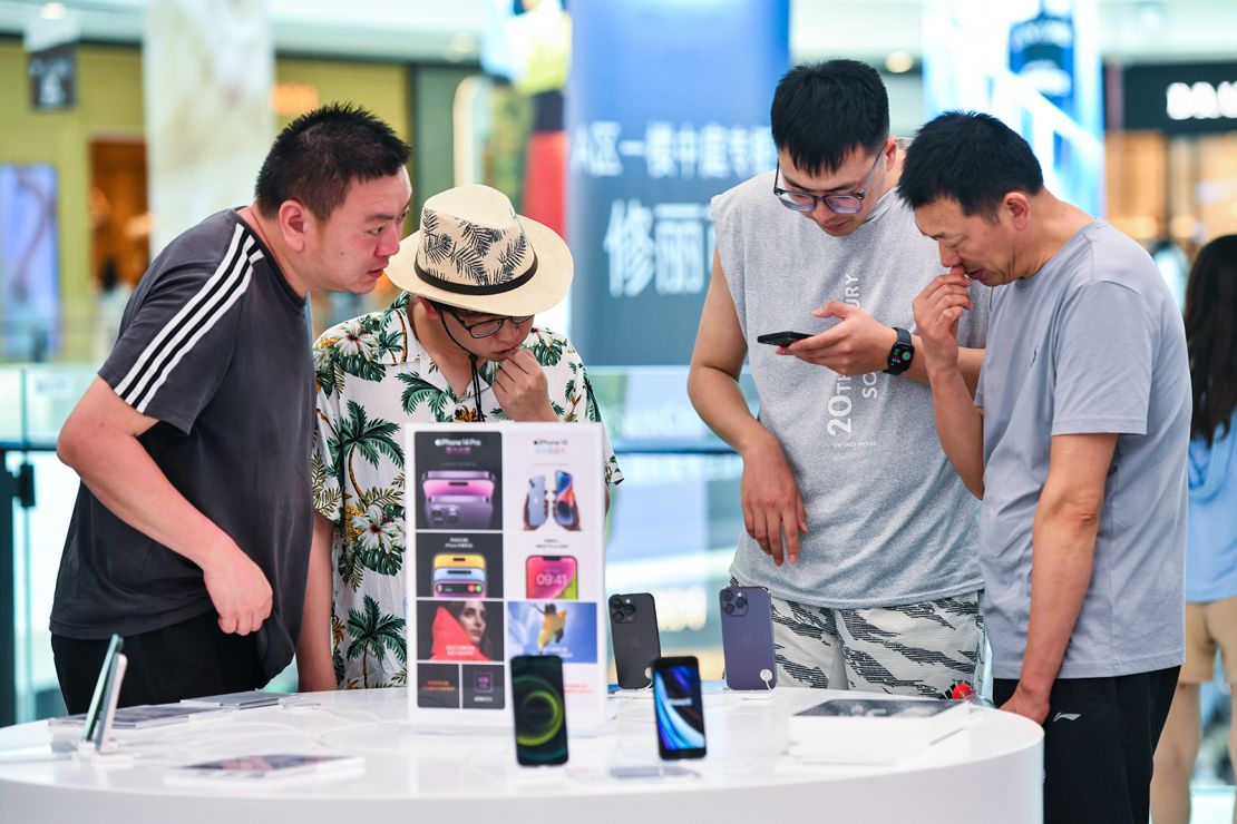 In China, about three quarters of smartphone users are on the Android system.