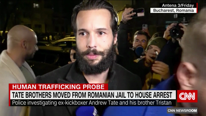 Andrew Tate and brother moved from jail to house arrest | CNN