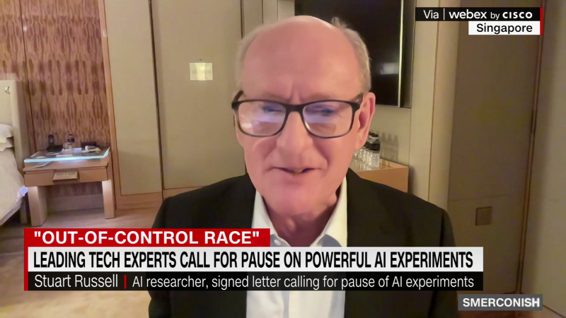 NextImg:Stuart Russell on why A.I. experiments must be paused | CNN Business