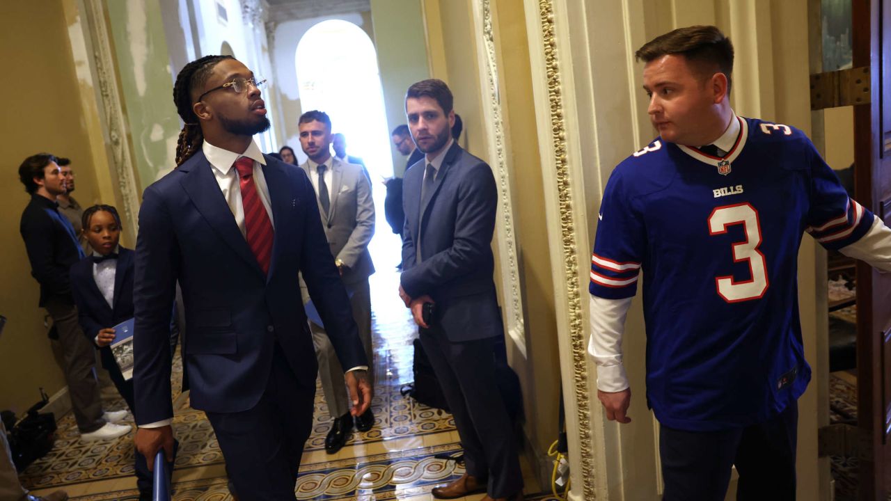 Buffalo Bills' Damar Hamlin On Capitol Hill To Discuss NFL Safety Legislation