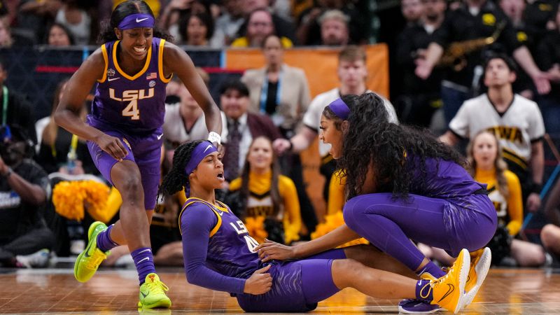 NextImg:LSU beats Iowa to win its first NCAA women's basketball championship | CNN