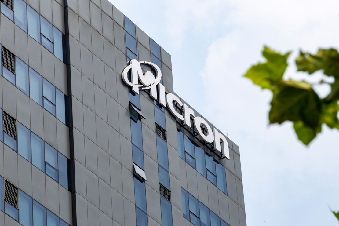 Büro von Micron Technology in Shanghai im August 2019