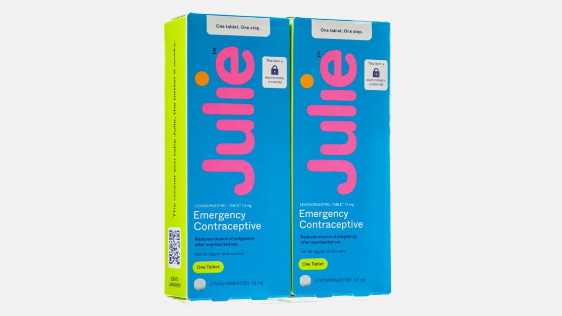 Julie rolled out a new two-count pack of its emergency contraception priced at $70.