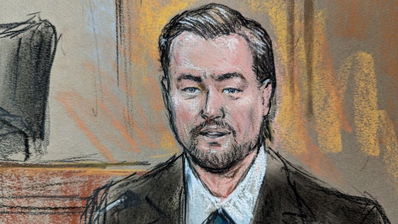 Leonardo DiCaprio testifies at the trial of rapper Fugees Pras Michel