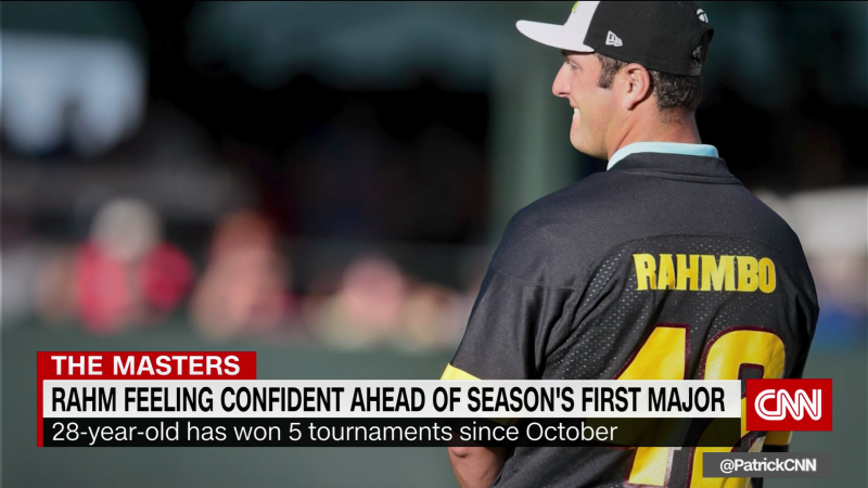 Jon Rahm is feeling confident ahead of the Masters  | CNN