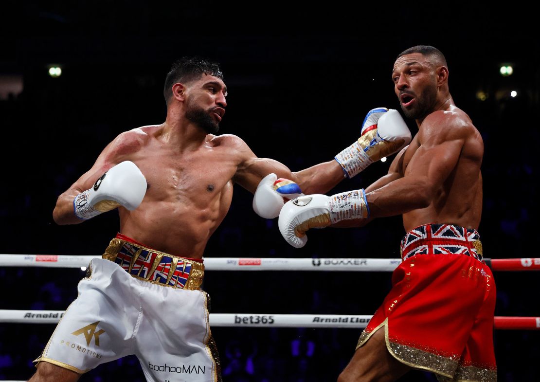Amir Khan tested postiive for a banned substance after his fight with Kell Brook.