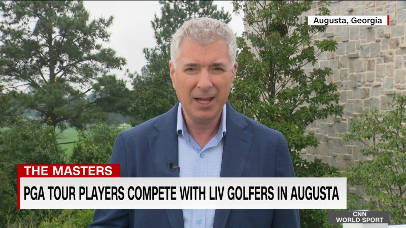 Will there be a battle between LIV Golf and PGA players at the Masters? | CNN