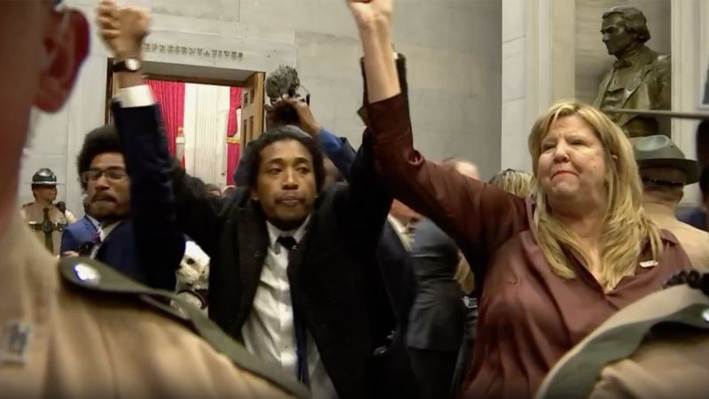 NextImg:Tennessee House GOP moves to expel 3 Democratic representatives after they joined gun control protest on House floor | CNN