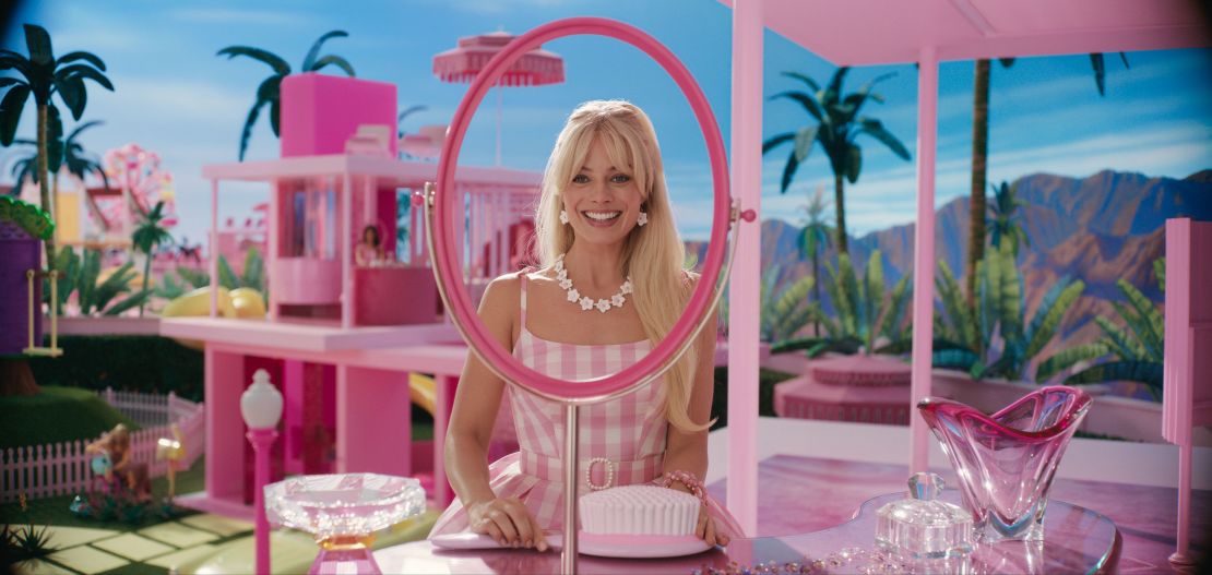 Margot Robbie as Barbie in the new movie.