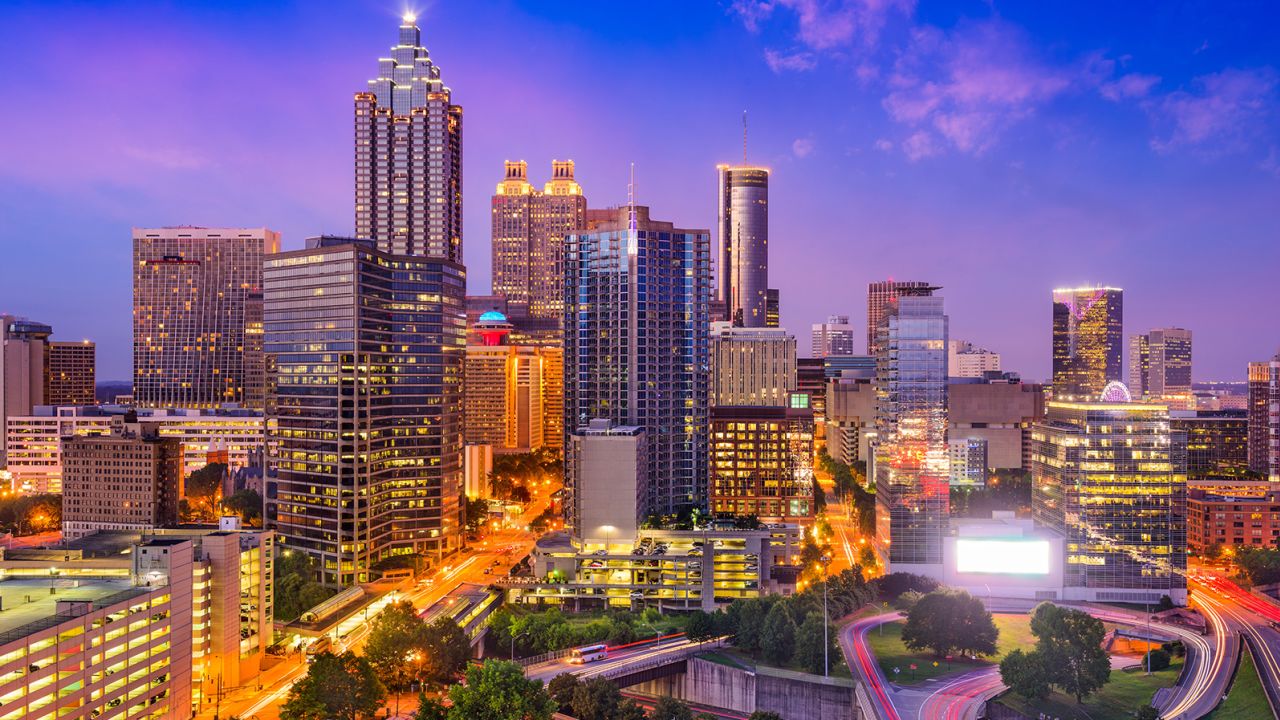 Atlanta, Georgia, is home to the world's busiest airport.