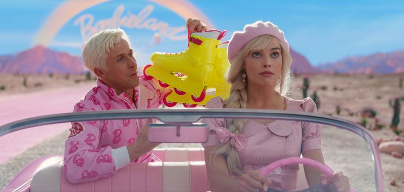 Barbie discount car movie