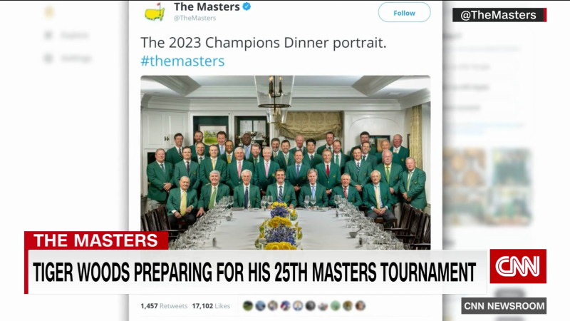 Tiger Woods reflects ahead of his 25th Masters tournament  | CNN