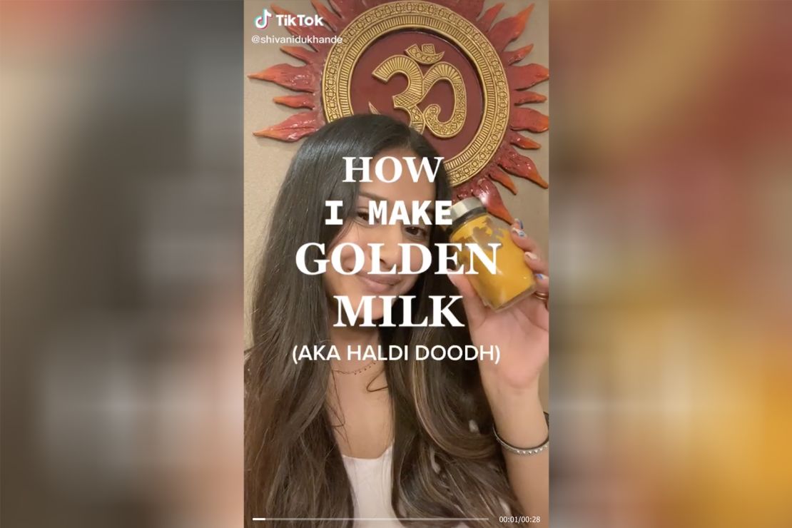 A video from Shivani Dukhande's TikTok account.