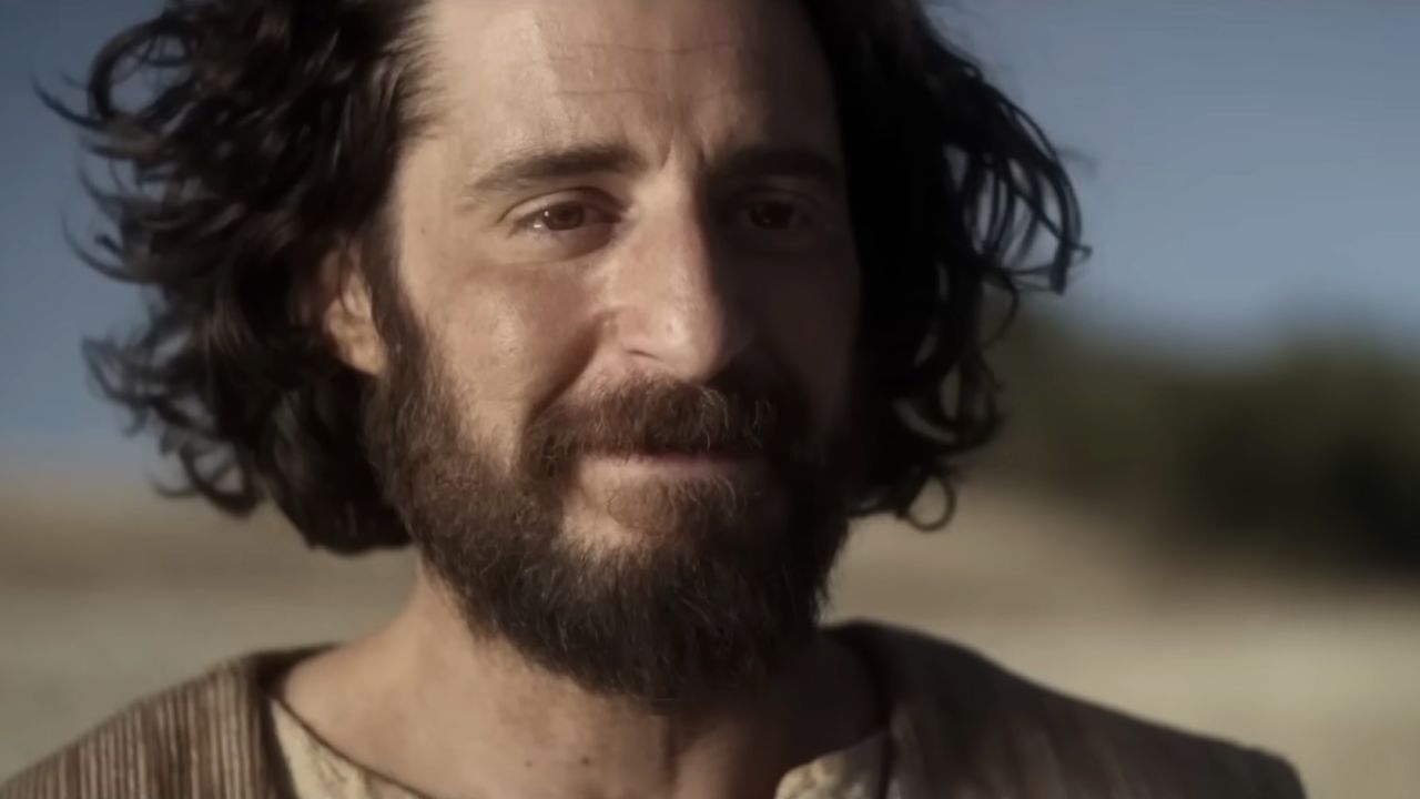 Jonathan Roumie, who plays Jesus, in season 1 of 