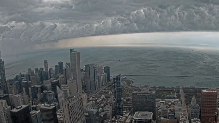 chicago shelf cloud