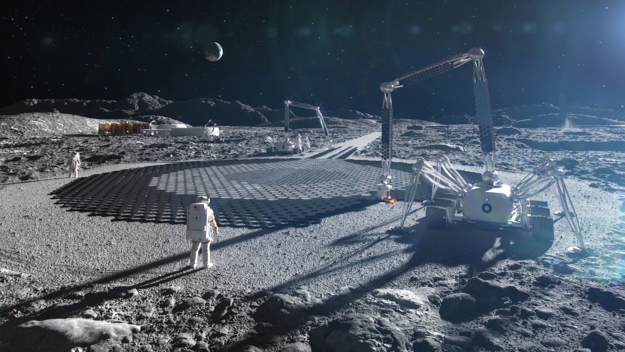 ICON's Project Olympus will see a construction system built by the company on the moon later this decade.