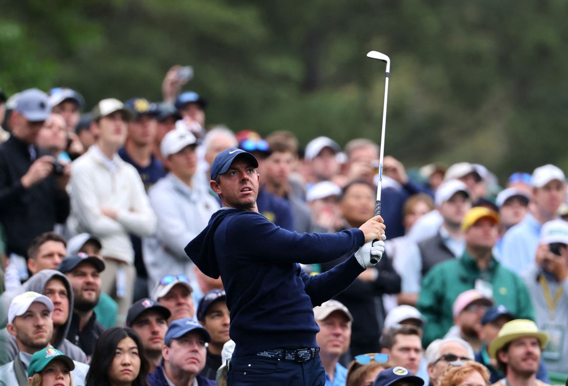 McIlroy will be making his 15th Masters appearance this week.