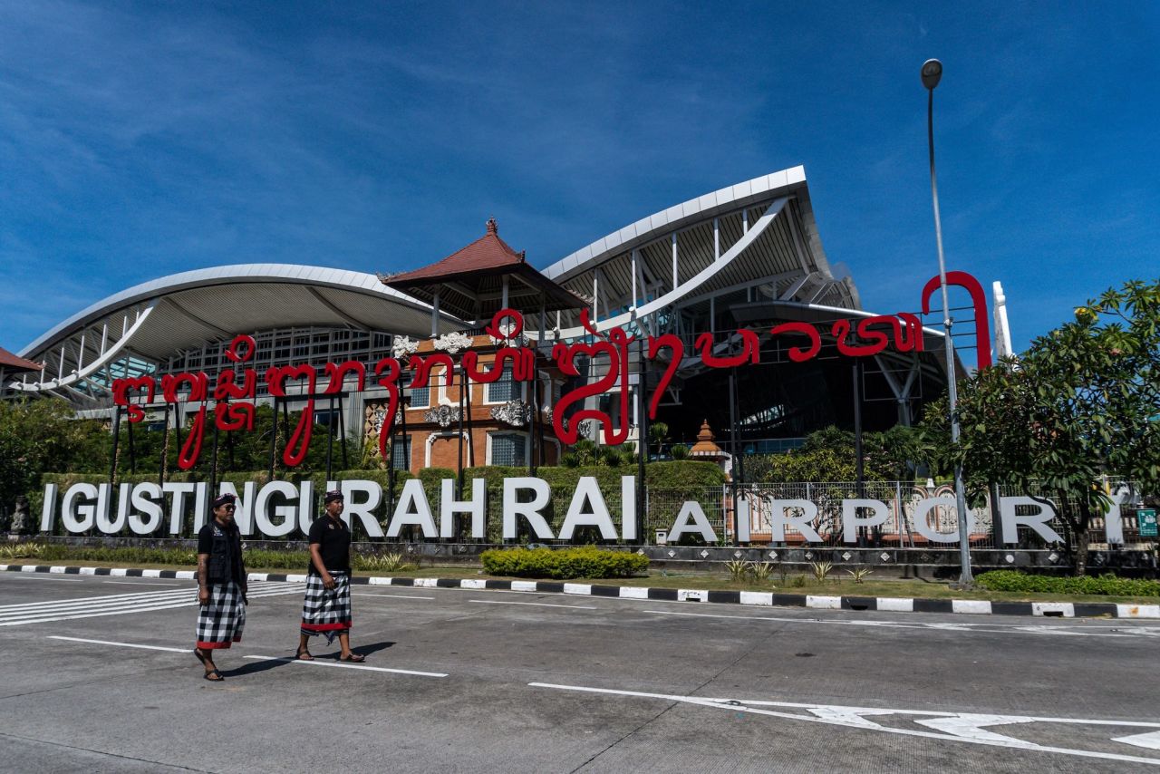 Ngurah Rai International Airport in Denpasar, Bali (DPS).