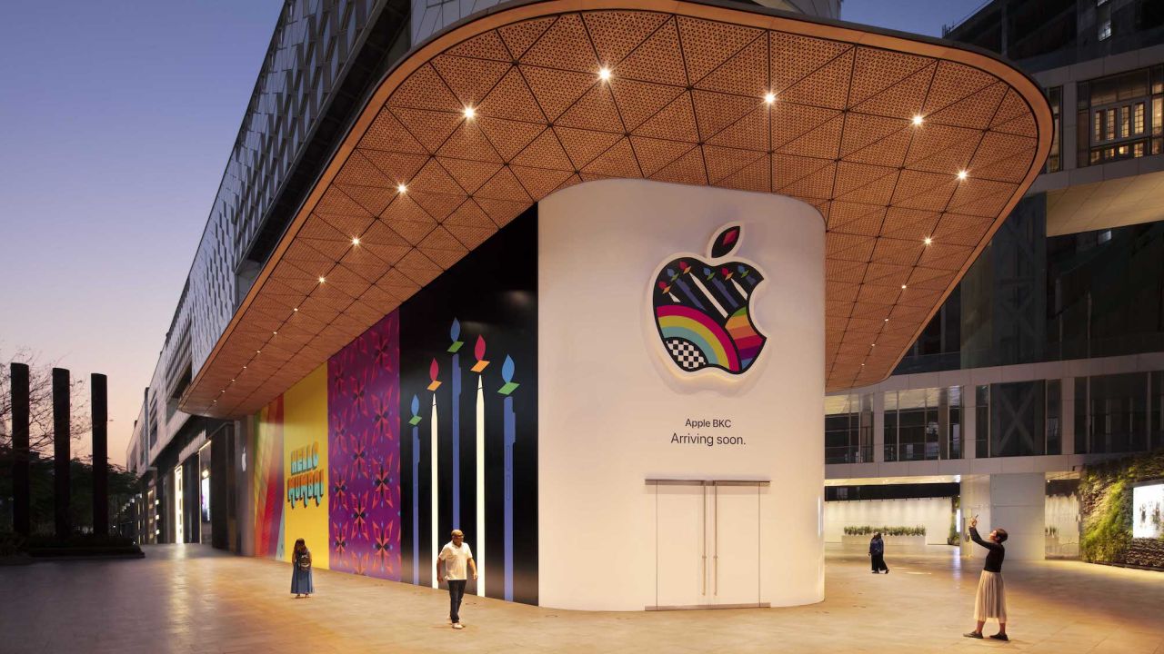 A Apple se prepara para abrir sua primeira loja física na Índia, no centro comercial e financeiro de Mumbai.