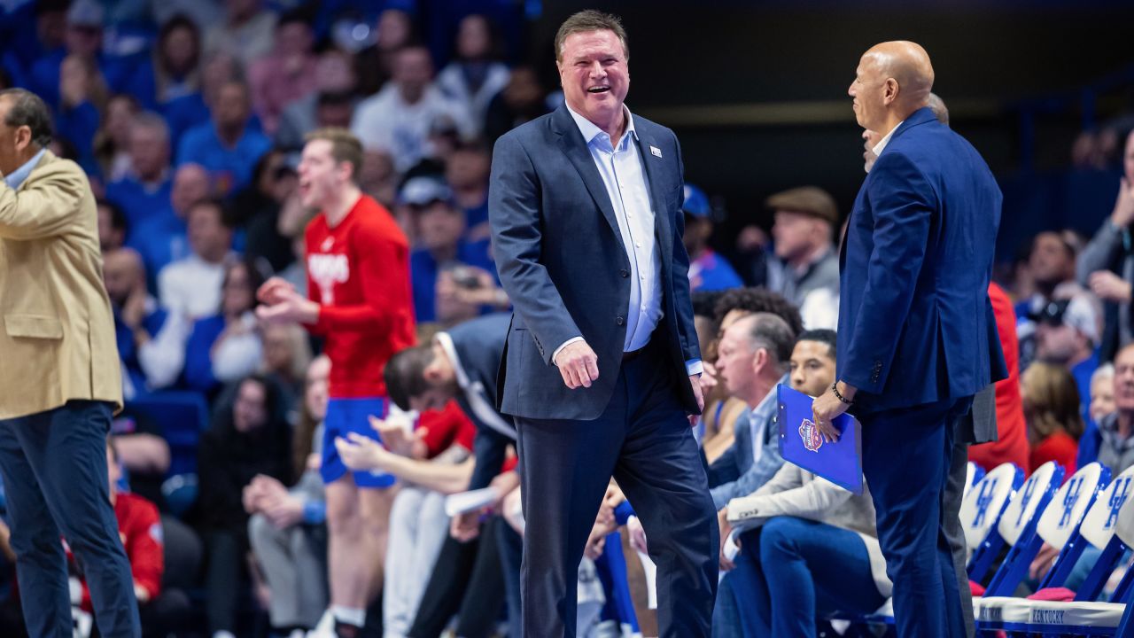 The 60-year-old missed the Big 12 tournament and the men's NCAA tournament.